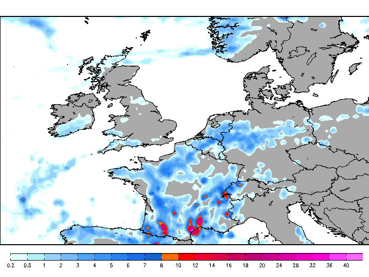 Freemeteo weather forecast map