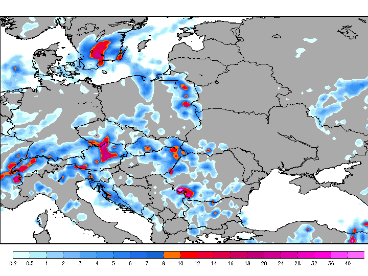 Freemeteo weather forecast map