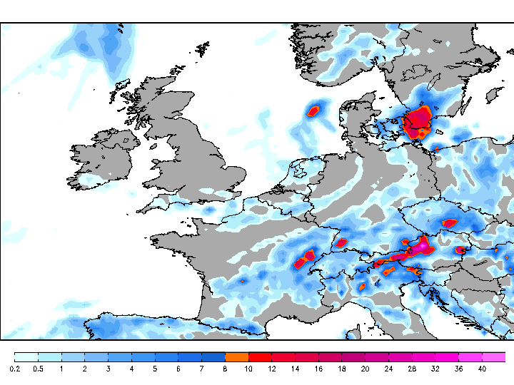 Freemeteo weather forecast map